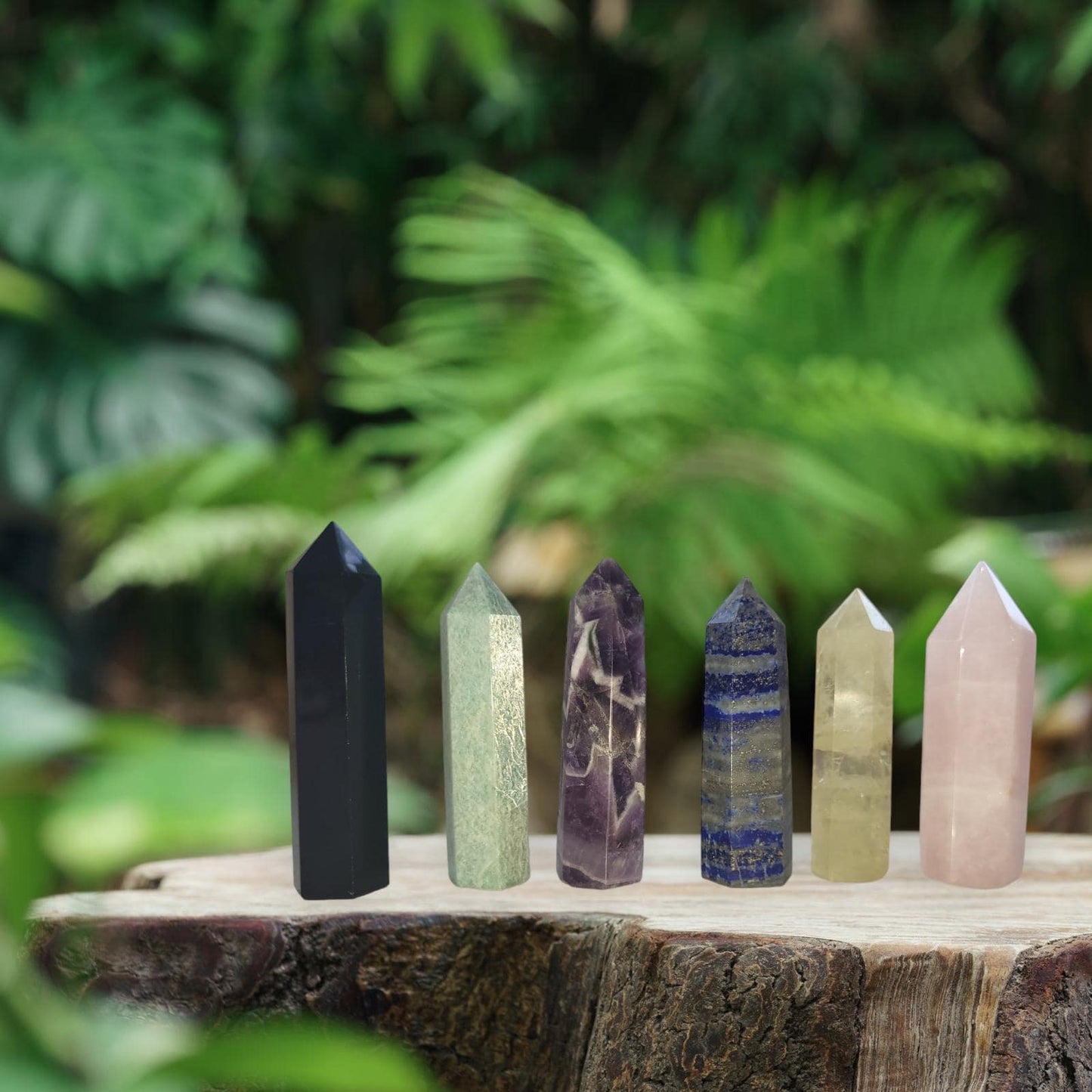 Natural GRADE A++ LAPIS LAZULI Crystal Tower/Wand 1pcs. Gemstone, Healing, Spiritual, Chakra, Gift, Home Decor