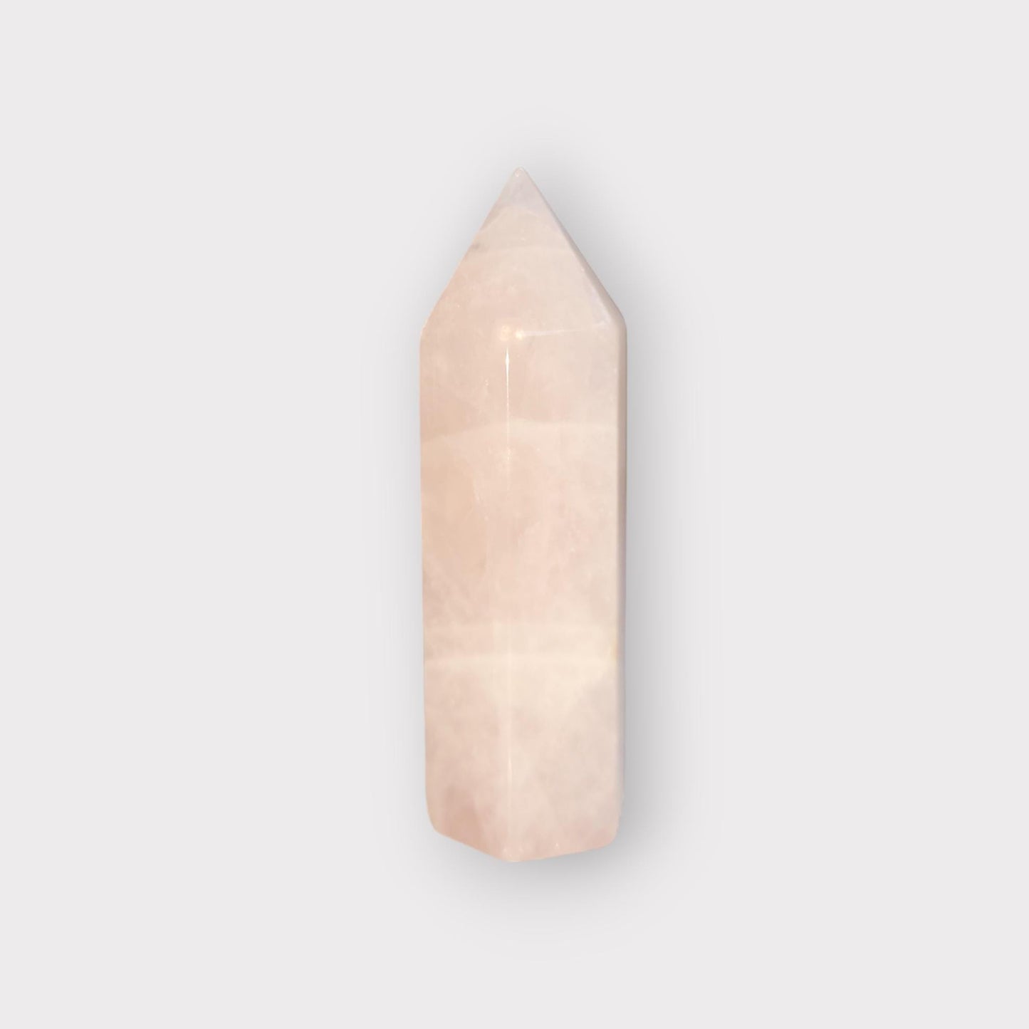 Natural GRADE A++ ROSE QUARTZ Crystal Tower/Wand 1pcs. Gemstone, Healing, Spiritual, Chakra, Gift, Home Decor