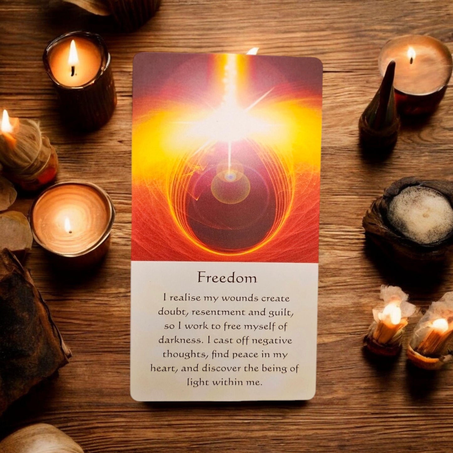Healing Energy Oracle Ritual Gift Box - Soulful Awakening - For Clarity, Connection, Emotional Healing