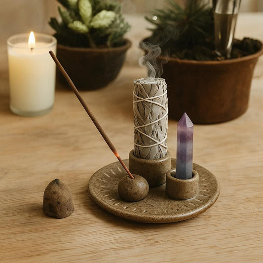 White Sage Smudge Stick | Handcrafted Sage Bundle for Cleansing, Meditation, and Energy Clearing