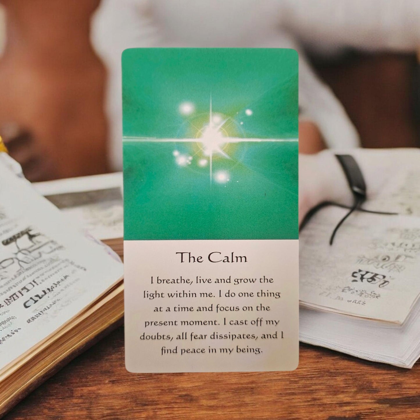 Divine Light & Wisdom Thought Card Deck – 54 Cards for Transformation, Healing, and Self-Realization