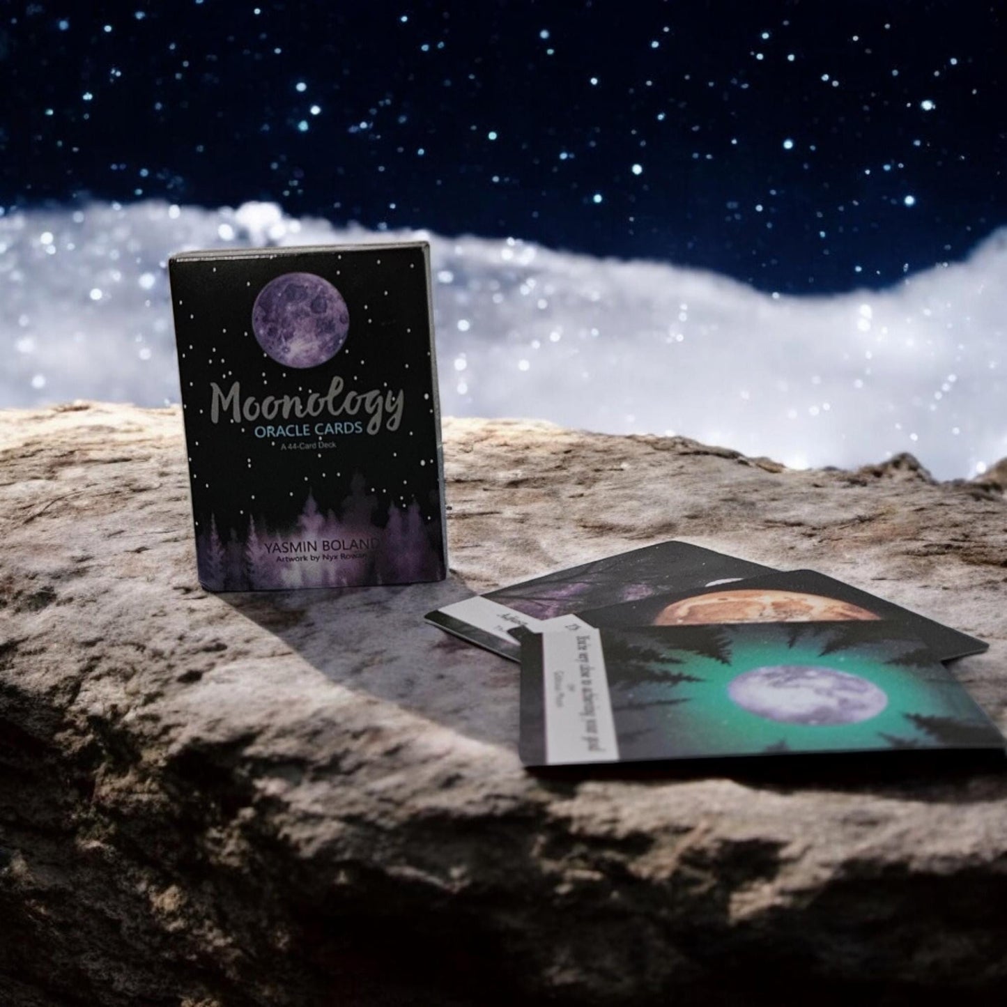 Moonology Oracle Card Deck – 44 Cards for Lunar Guidance and Spiritual Clarity