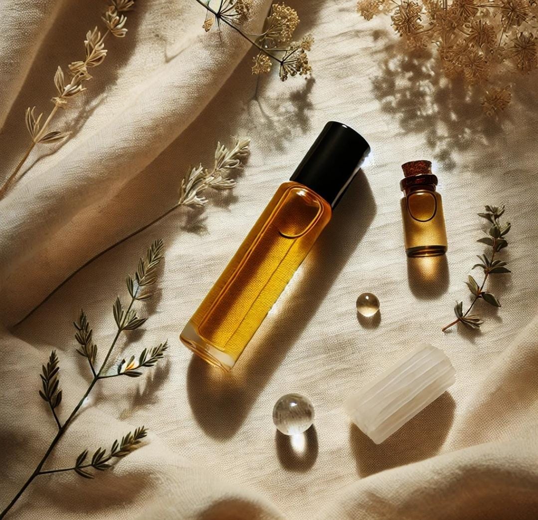 Manifestation Ritual Oil – Soulful Awakening Intention Blend for Courage, Clarity & Action | Handmade Spiritual Self-Care