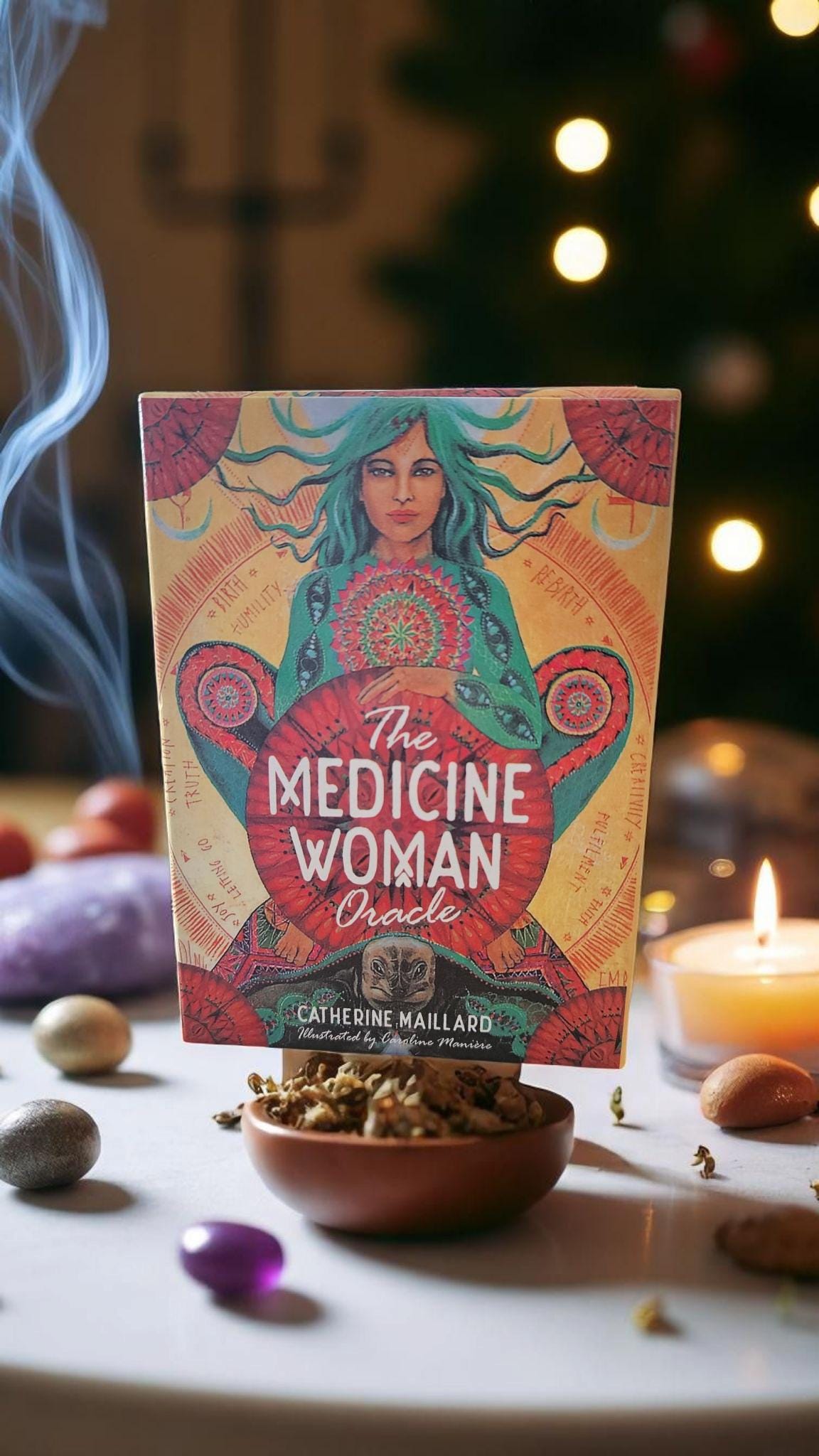 Witch Goddess Oracle Card Divination Platform English Visual Version Tarot Card Game Party