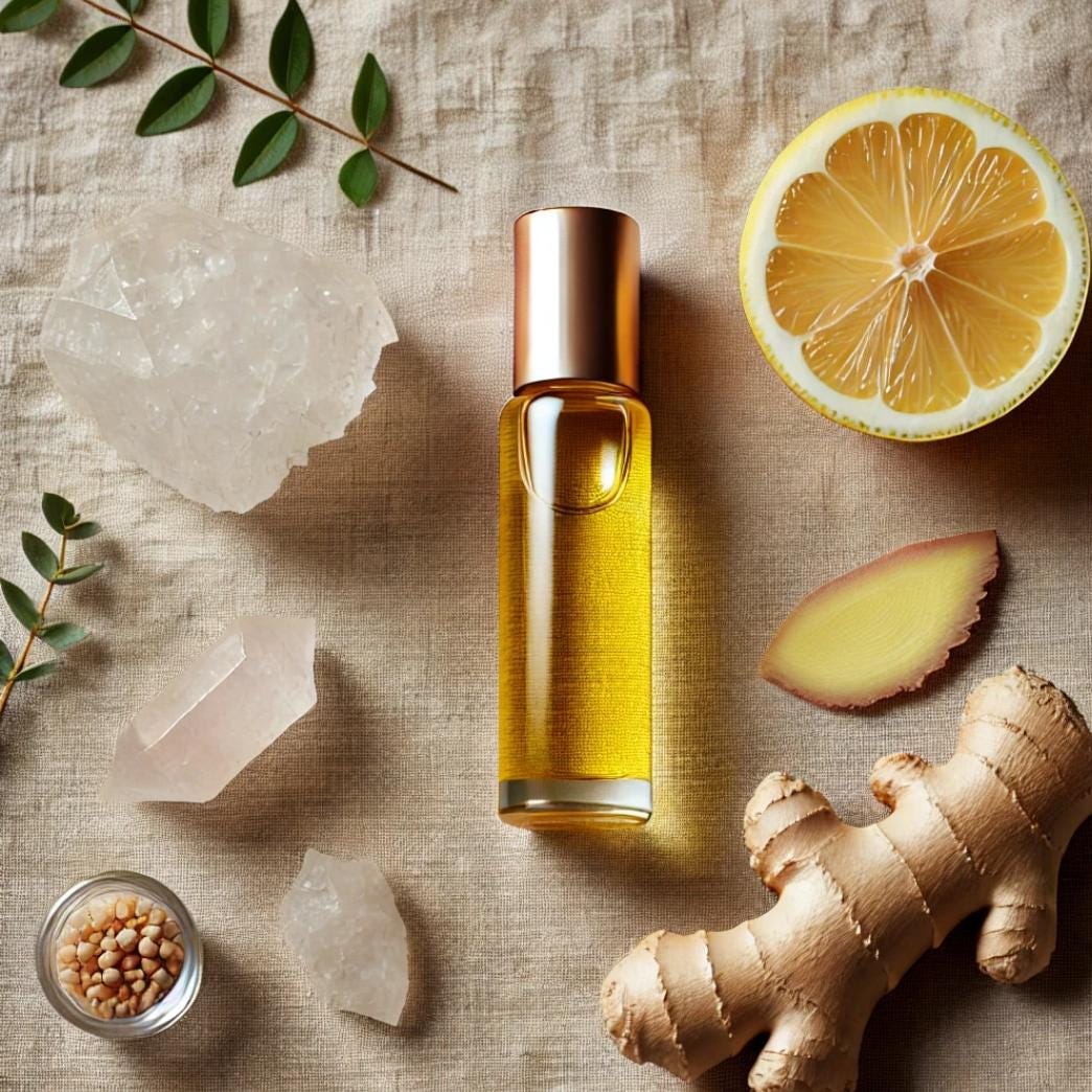 Manifestation Ritual Oil – Soulful Awakening Intention Blend for Courage, Clarity & Action | Handmade Spiritual Self-Care