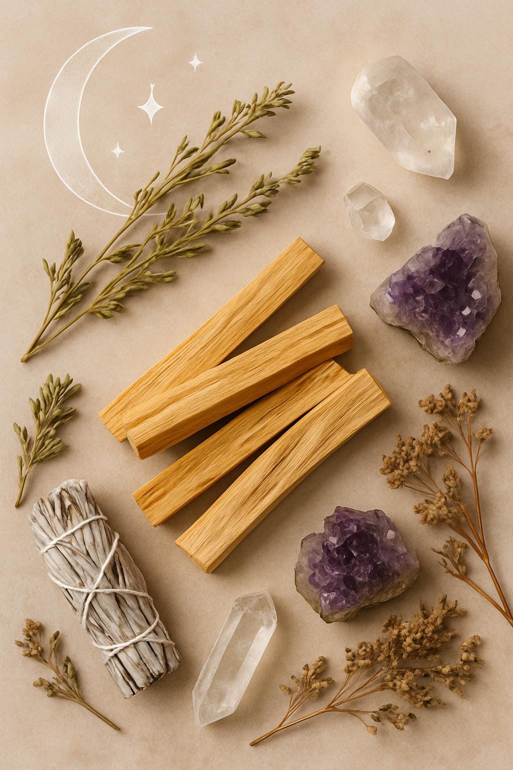 Healing Energy Oracle Ritual Gift Box - Soulful Awakening - For Clarity, Connection, Emotional Healing